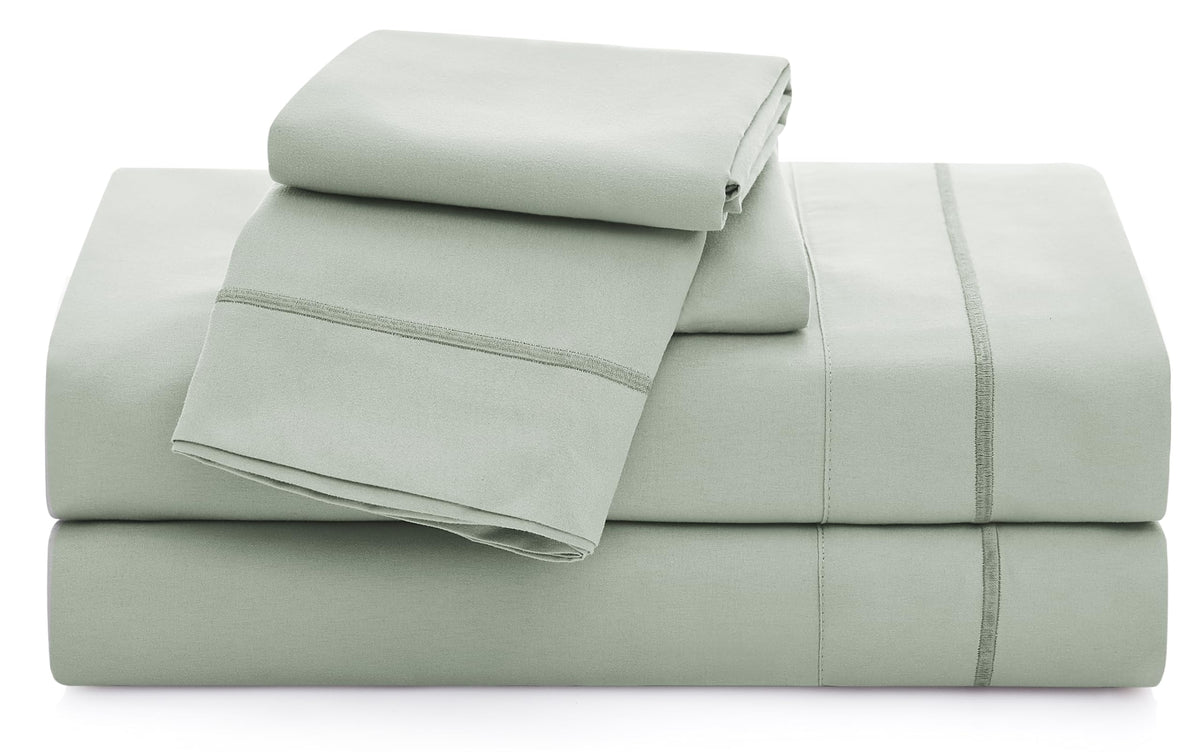 Casual Living 32630 Queen Size Hotel Style Premium Silky Soft Luxury Cooling Technology Machine Washable Quick Dry Anti-Wrinkle