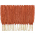 Faylifeway ????Pcs Orange Pampas Grass ????In, Faux Pampas Grass Home Decor, Artificial Pampas Grass Bulk Boho Vase Filler Faux