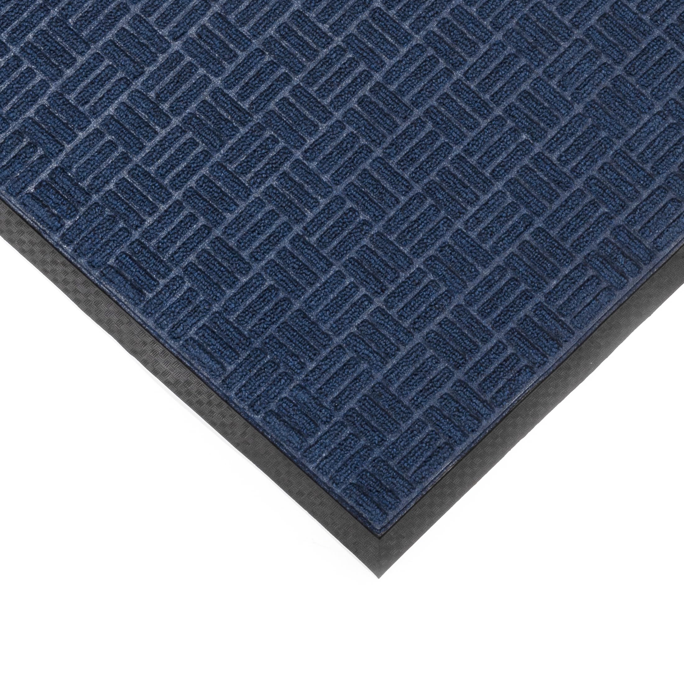 Floortex® Doortex® Ribmat Entrance Mat, Blue - 24&quot; X 36&quot;