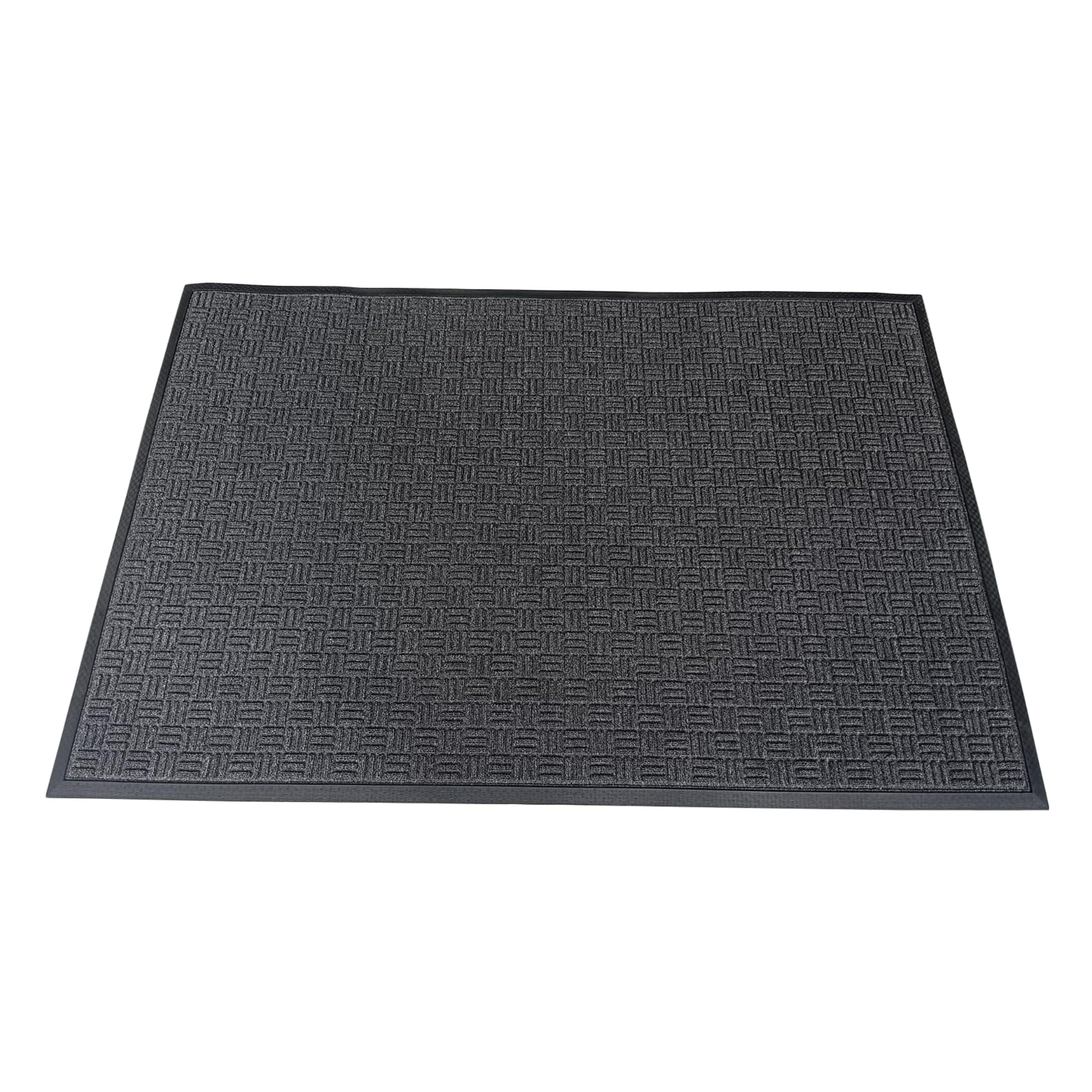 Floortex® Doortex® Ribmat Entrance Mat, Charcoal - 48&quot; X 72&quot;