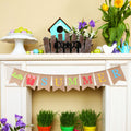 Tatuo Hello Summer Banner Burlap Rustic Garland Summer Decorations Home Party Hanging Decor for Door Mantel Fireplace Pool Beach