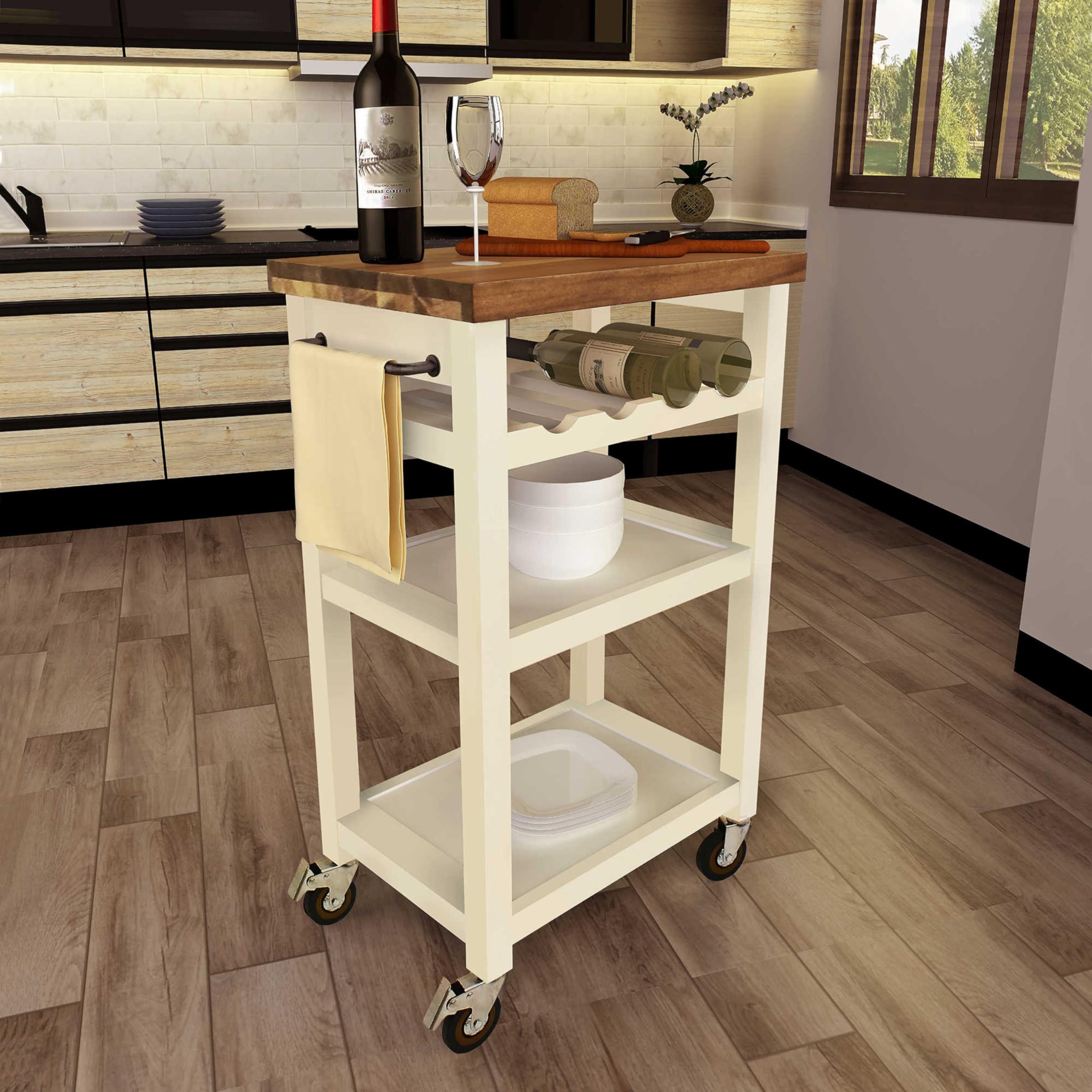 Belden Kitchen Cart - Thumbnail 4