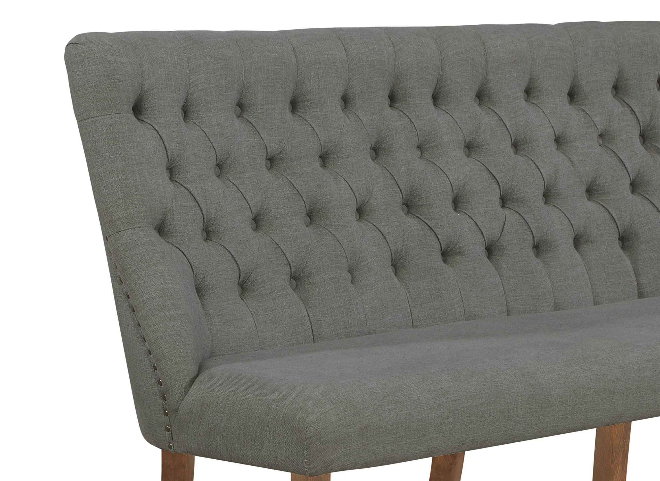 Furniture D41-B-A Dining Set, Gray