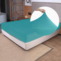 Stretch Full Fitted Sheet Only - Jersey Knit & Soft Cozy T-Shirt Like, 4-Way Stretchy Snug Fit & No More Slipping Full Size Matt