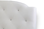 Baxton Studio BBT6440-Full-White Platform, Full, White