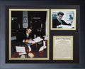 Legends Never Die John F. Kennedy II Framed Photo Collage, 11 x 14-Inch,Black