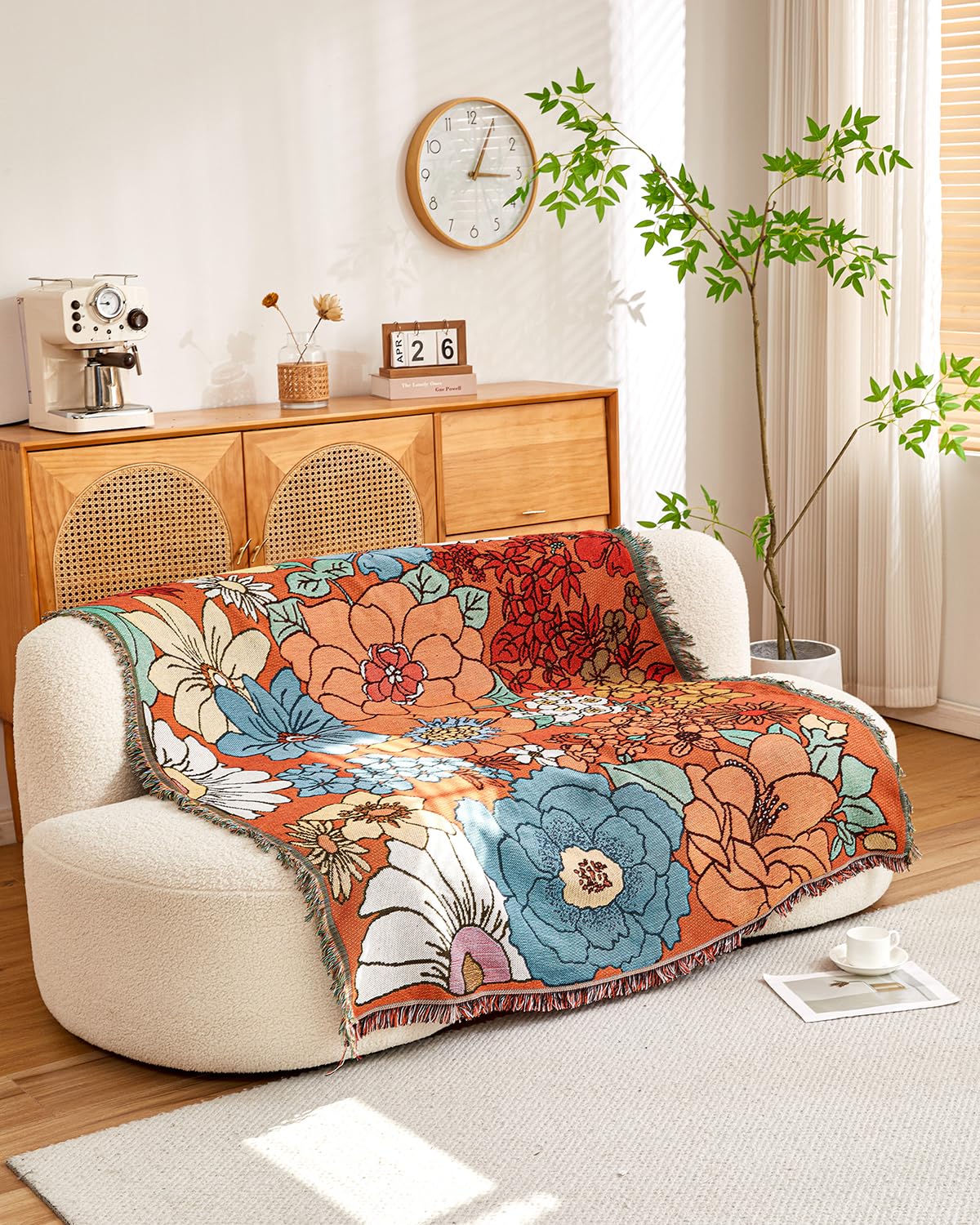 Erke Chair Recliner Cover Boho Throw Blanket Hippie Living Room Decor Wall Tapestry Outdoor Picnic Camping Rug Mattress Beach To