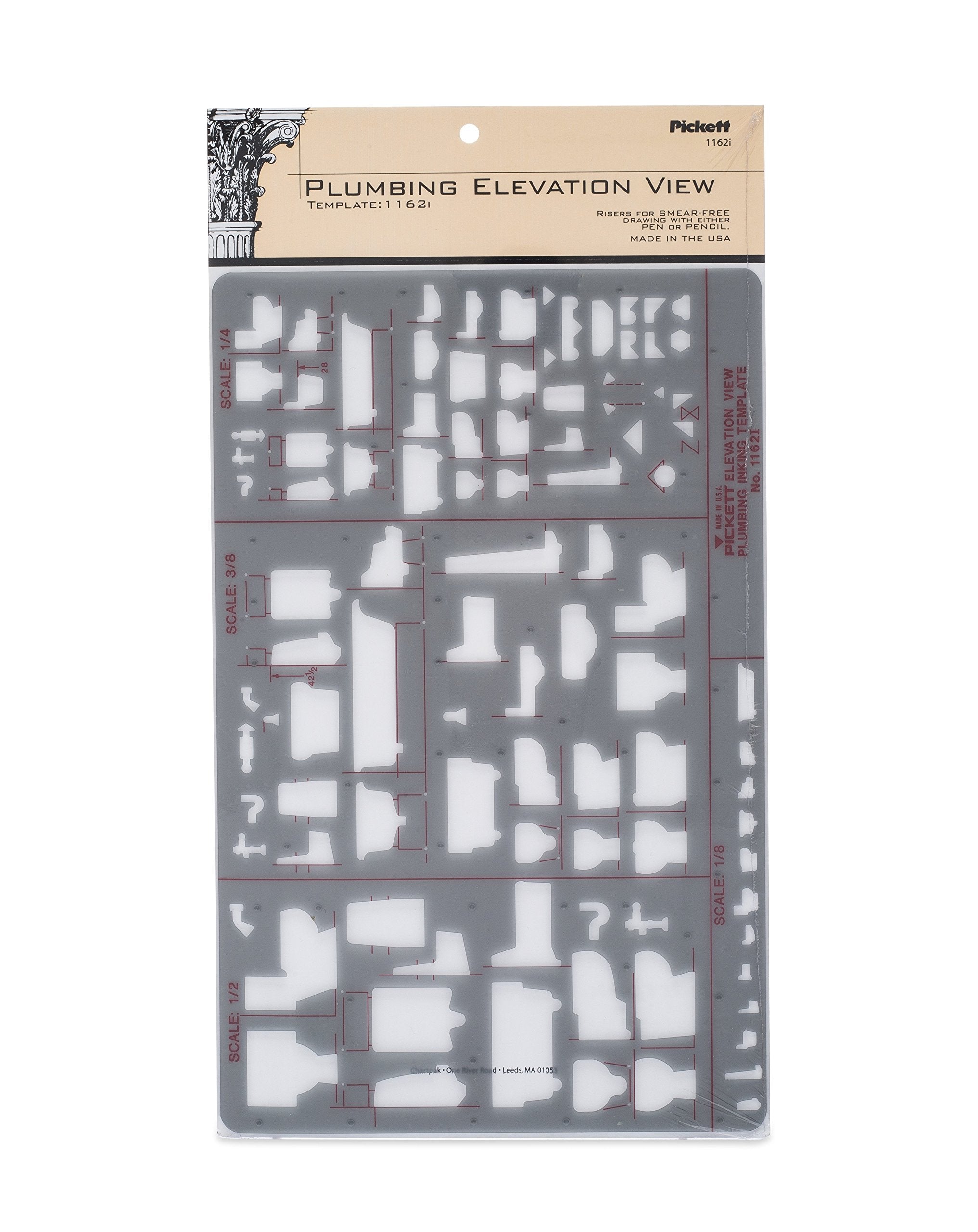 Pickett Plumbing Elevation View Template (1162I)