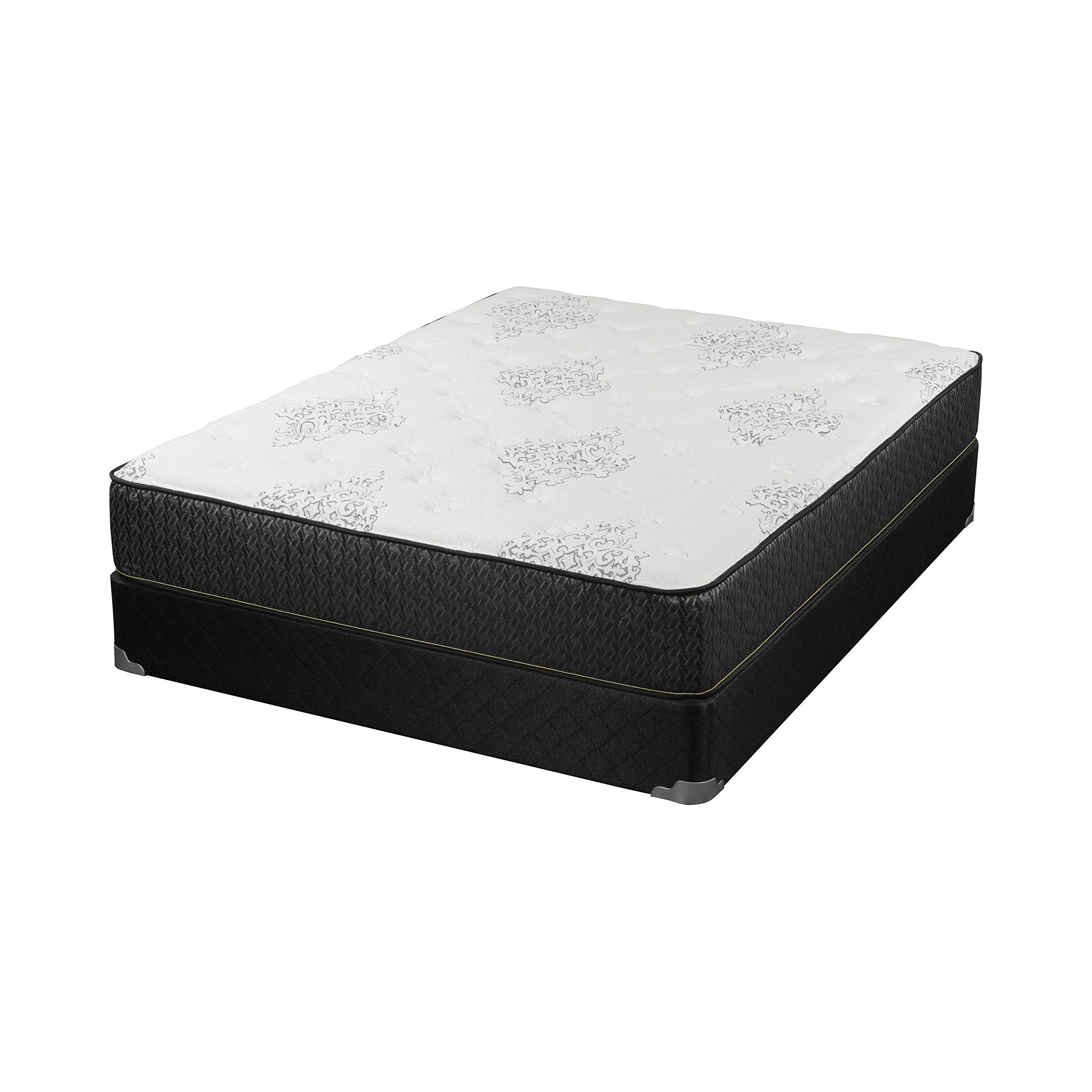 Coaster Home Furnishings Freya 11.5&quot; Queen Mattress White and Black