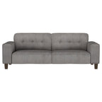 Coaster Home Furnishings Deerhurst 2-Piece Upholstered Track Arm Sofa Set Charcoal
