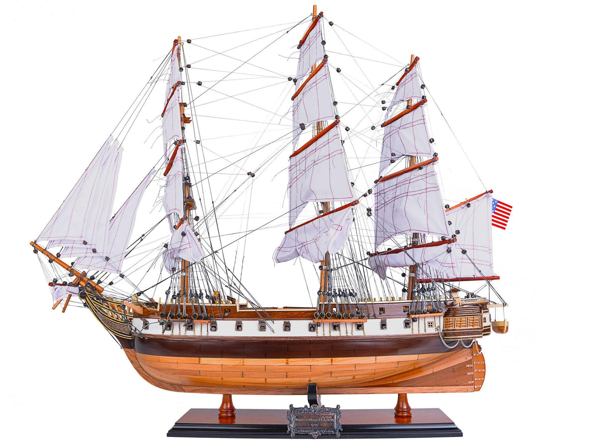 HomeRoots Multi Wood 9.25' x 29' x 26' USS Constellation