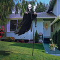 LarpGears Halloween Scarecrow Ghost Outdoor Decorations, 7.5Ft Halloween Rotatable Ghost of Death Flying Ghost Home Decoration f
