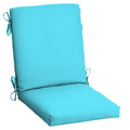 Arden Selections Outdoor Dining Chair Cushion 20 X 20, Rain-Proof, Fade Resistant 20 X 20, Pool Blue Leala