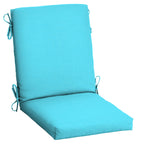 Arden Selections Outdoor Dining Chair Cushion 20 X 20, Rain-Proof, Fade Resistant 20 X 20, Pool Blue Leala
