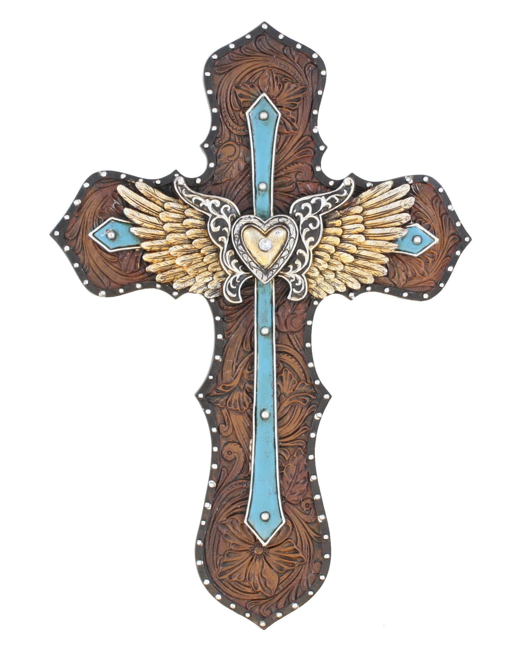 LL Home Wings Blue Cross Layered