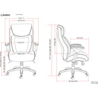 Lorell - LLR48843 - Big Tall Chair with Flexible Air Technology