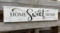 Home Sweet Home Signs Wall Decor Modern Farmhouse Rustic Wall Signs,Master Bedroom Signs Wall Decor Above Bed Framed Hanging Pla