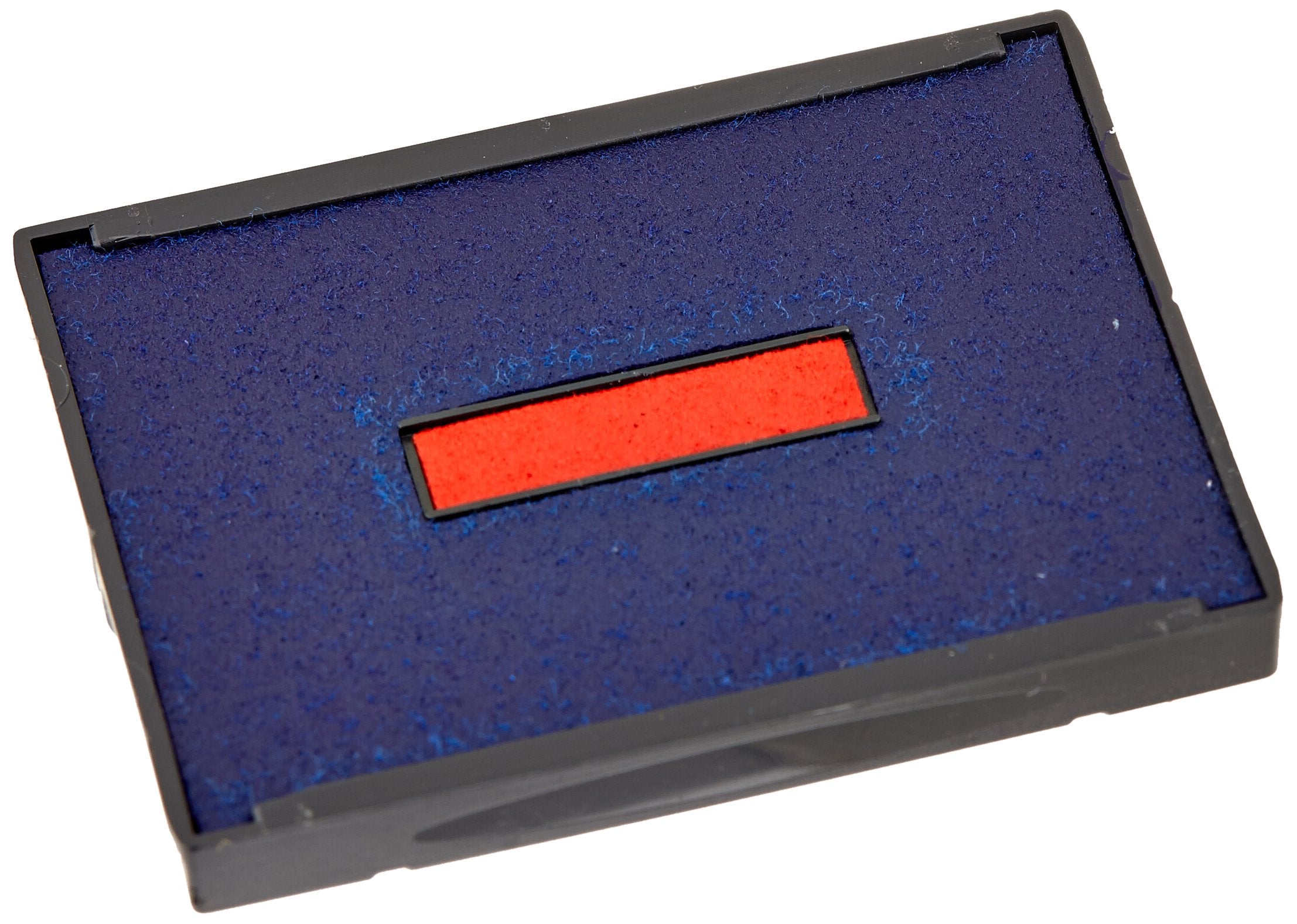 U. S. Stamp & Sign Trodat T4727 Dater Replacement Pad, 1.625 Inches Width X 2.5 Inches Depth, Red/Blue (P4727Br)