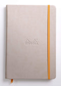 Rhodia Rhodiarama Webnotebook - Lined 96 Sheets - 5 1/2 X 8 1/4 - Beige Cover (118745C)