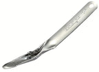 Bostitch Office Premium Staple Remover, All-Metal Chrome, No Tear Push-Style, Model G2K, Size 3/4 X 1-3/4 X 8