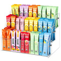 Funtygy Drink Packet Organizer, Water Flavor Packets Holder, Easy Assembly