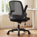 NEO CHAIR Office Desk Chair Computer Gaming Ergonomic Lumbar Back Support with Flip-up Padded Armrest Adjustable Height and Whee