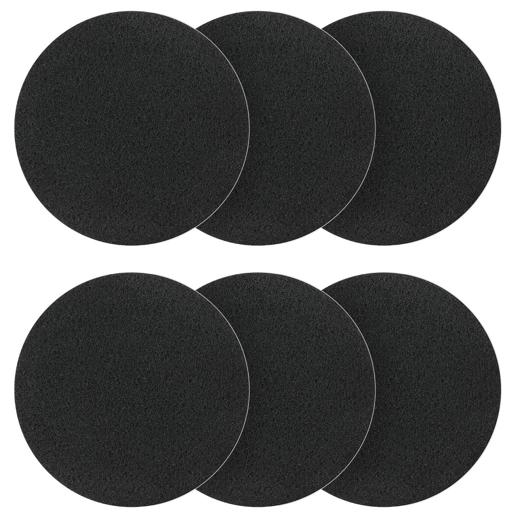 Compost Bin Filter, 6.7 inch Charcoal Filters for Kitchen Compost Bucket Home Countertop Compost Pail Relpacement Filter, 6-Pack