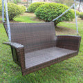 International CaravanInternational Caravan KingstonResin Wicker/Steel Contemporary Hanging Swing