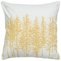 Rizzy Home | T05262 | 18"x18" White/Blue Decorative Pillow | Down Fill