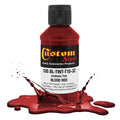 Custom Coat 3 Ounce (Blood Red Color) Urethane Tint Concentrate For Tinting Truck Bed Liner Coatings - Proportioned For Use In M