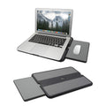 Max Smart Portable Laptop Lap Pad, Laptop Desk With Retractable Mouse Tray, Sturdy Stable Work Surface For Bed Sofa Couch Or Tra