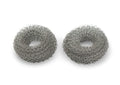 Tredoni 2 Reusable Limescale Remover Ring - Boiler/Kettle Furring Descaler Stainless Steel Mesh 2x4cm (2)