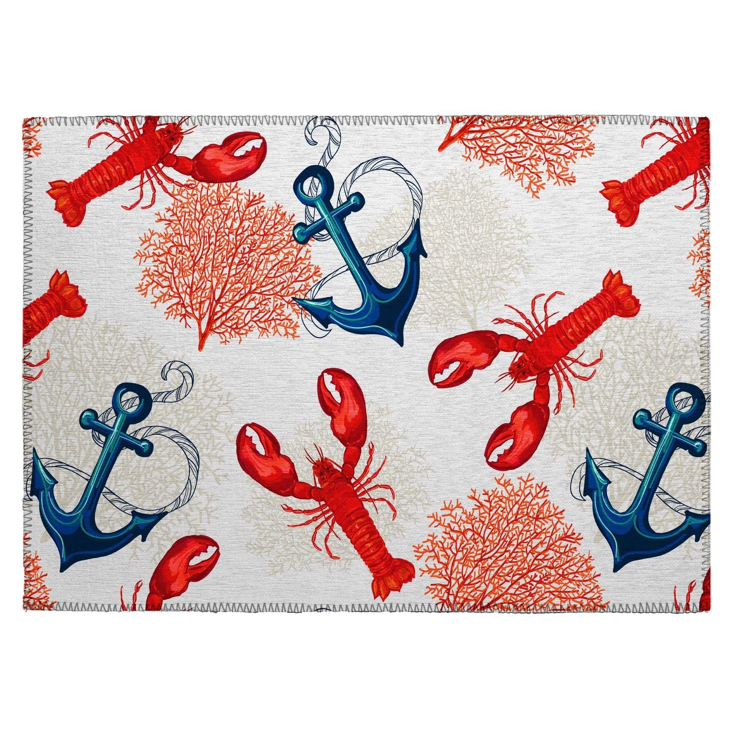 Harbor Ha4 Ivory Coastal Rug Rectangle 10' X 14'