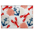 Harbor Ha4 Ivory Coastal Rug Rectangle 3' X 5'