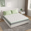 Novilla King Mattress 12 Inch Hybrid Mattress in a Box, Innerspring Mattresses with Gel Memory Foam for a Cool Sleep, Pressure R