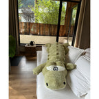 Hofun4U Alligator Plush Pillow, 61 Inch Alligator Stuffed Animal, Home Decoration Christmas Valentines Birthday Gift For Boys Gi