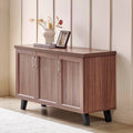 Home Centre | Helios Alton 15 Pairs Shoe Cabinet | Engineered Wood | Walnut | 1 Year Warranty