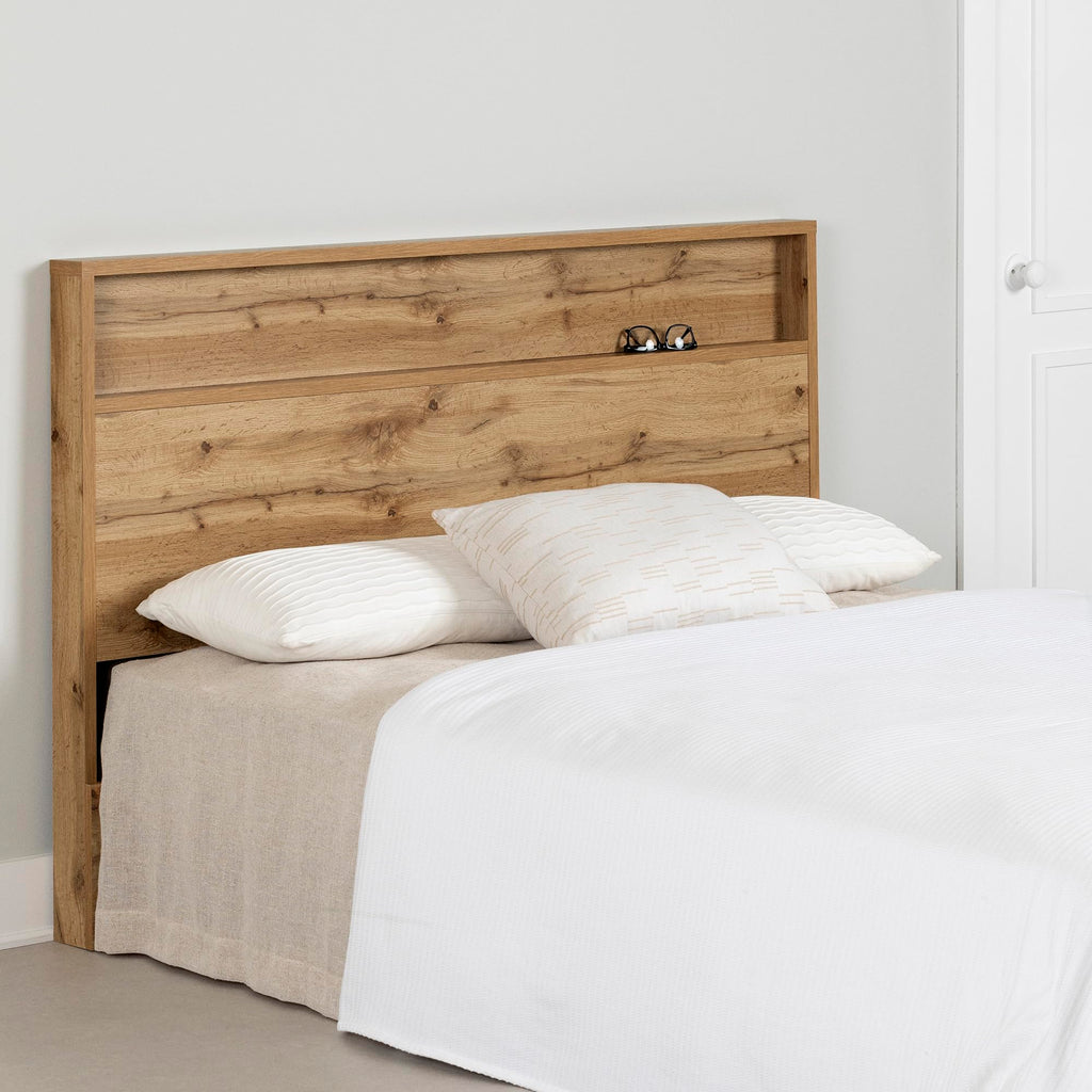 South Shore Cavalleri Headboard, Queen, Nordik Oak