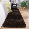 DETUM Dark Brown Runner Rug 2X6 for Hallyway Entryway Kitchen Fluffy Area Rugs for Bedroom Soft Kids Room Rugs Machine Washable 