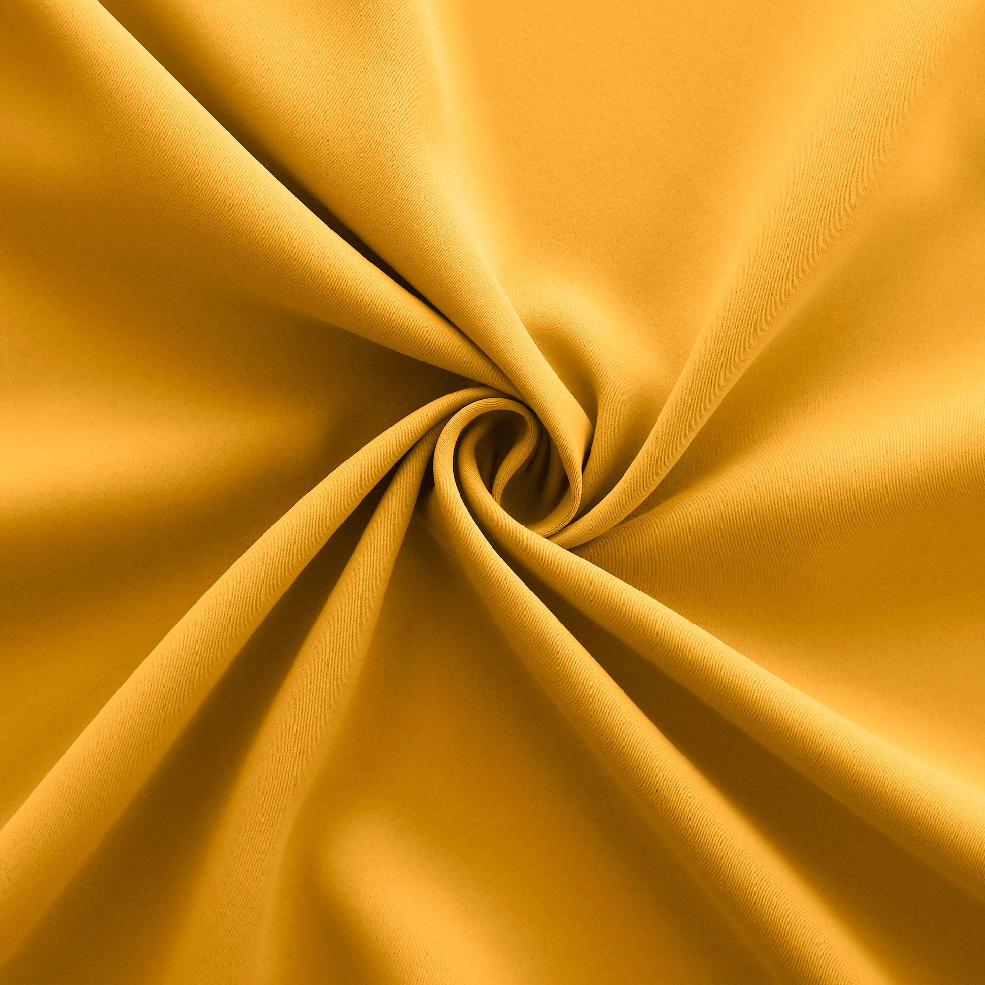 Koufall Yellow Kitchen Curtains,Blackout Short Curtains For Small Bathroom Window,24 Inch Length Set Of 2 Pack