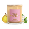 Homesick Scented Candles for Home (Fresh Bouquet) - 7.5 oz Long-Lasting Natural Soy Wax Blend Jar Candle Gift for Women & Men fo