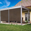 Vicllax 90% Shade Fabric Sun Shade Cloth Privacy Screen With Grommets For Patio Garden Pergola Cover Canopy Carport 16X20 Ft, Mo