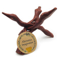 Alternative Imagination Wooden Tripod Stand - 8 Inch Display Stand For Home Decor, Abalone Shell, Crystal Ball and More