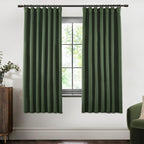 Shineland 63 Inch Length Living Room Curtains,2 Panel Set Blackout Room Darkening Thermal Black Out Curtains For Nursery Boy Bed