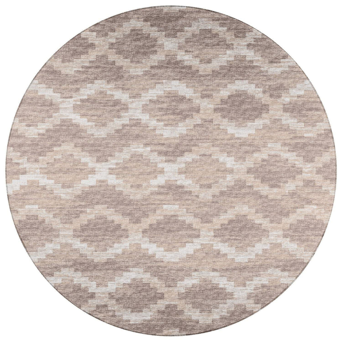 Sedona Sn9 Beige Bohemian Rug Round 8' X 8'