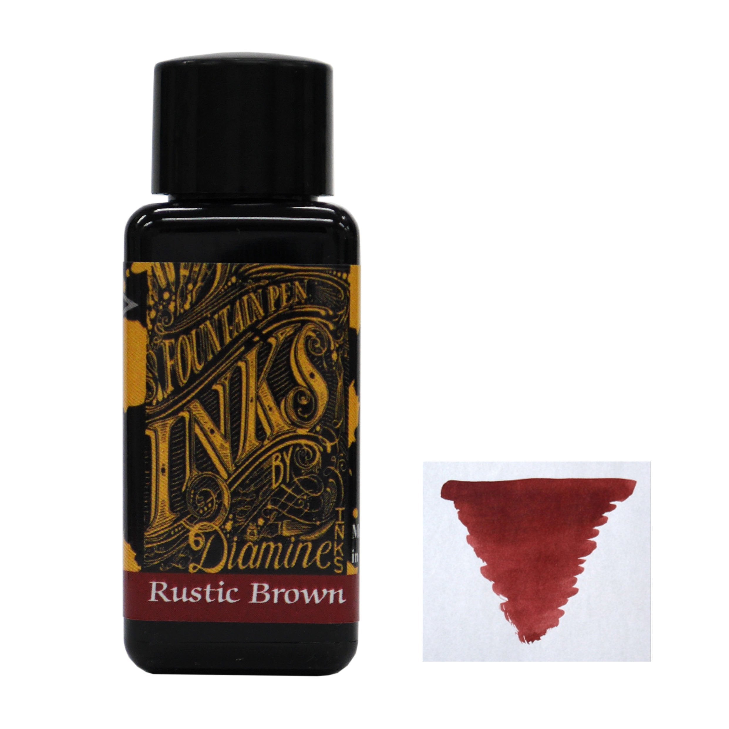 Diamine Rustic Brown Bottle Ink, 270, 30Ml