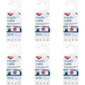 Enoz Moth Cakes - 6 oz (6 Pack) - Easily Hangs in Closets & Garment Bags - Kills Clothes Moths, Carpet Beetles, Eggs & Larvae - 