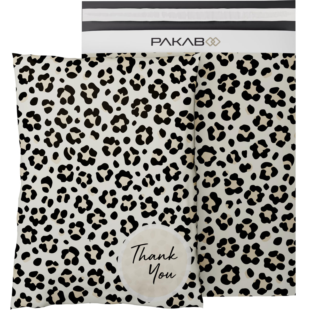 Pakaboo Poly Mailer Shipping Bags 10X13 Inch, 100 Pack, Non-Padded Envelopes With Tamper Proof Self-Seal, Love Heart Print Packa
