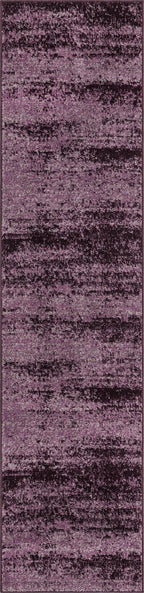 Unique Loom Del Mar Collection Area Rug - Lucille (2'X 8' Runner, Violet)