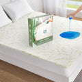 California King Waterproof Mattress Pad Cover, Soft Breathable Cooling Mattress Pad Cover, Viscose Waterproof Mattress Protector